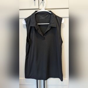 Maggie Lane Women's XL Black Golf Tank Top